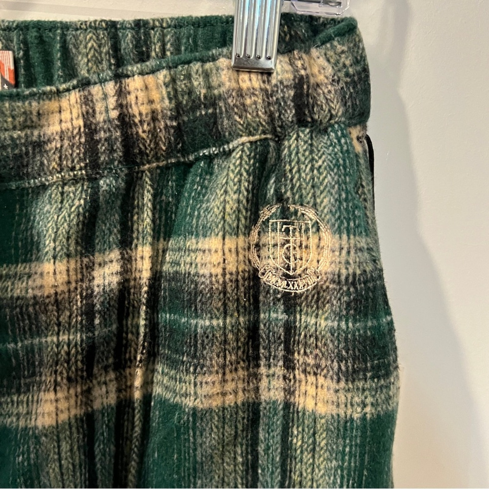 Nwt Honor The Gift Htg Flannel Plaid Wide-Leg Pants Large — image 4 of 8